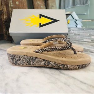 Volatile Flip Flop Sandals Size 10